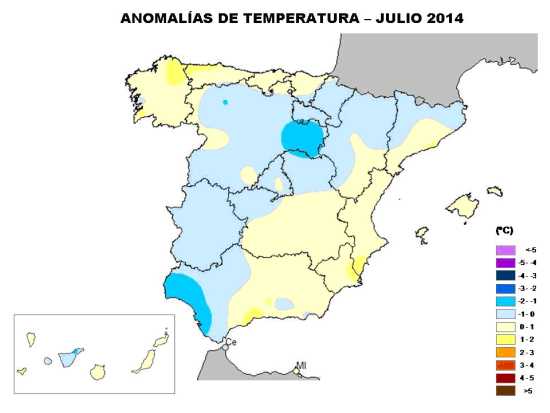 Temperatura julio 2014