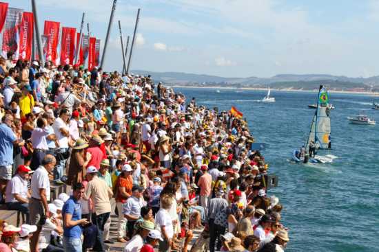 Regata en la Bahía de Santander