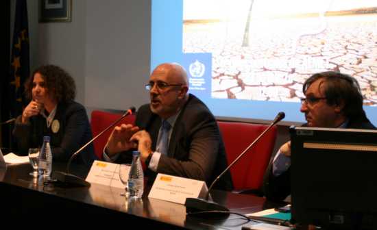 Sonia Castañeda, Miguel Ángel López y Fernando Chacón