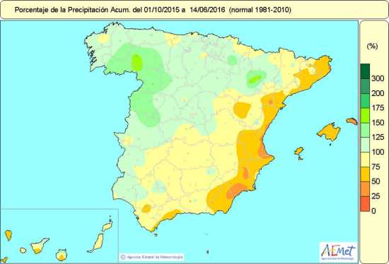 Precipitación acumulada 14-06-2016