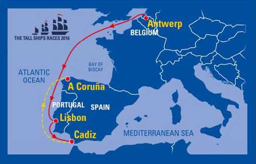 Apoyo meteorológico a la regata de grandes veleros