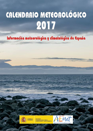 Portada del calendario meteorológico 2017