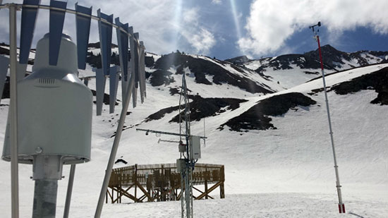 Estación experimental de medida de la precipitación en forma de nieve en Formigal-Sarrios