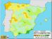 % de la precipitación acumulada sobre la normal