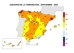 Septiembre calido y relativamente humedo