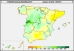 Porcentaje de precipitación sobre lo normal (período 01/10/06 - 30/09/07)