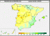 Las precipitaciones en el año hidrometeorológico.