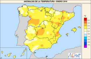 Temperatura enero 2016