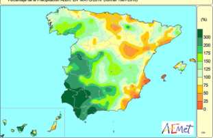 Precipitación mayo 2016