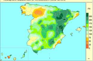 Precipitaciones noviembre 2016