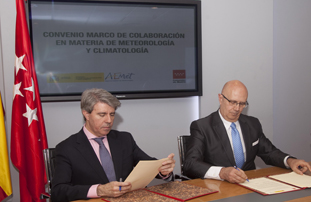 Firma Convenio AEMET-CAM