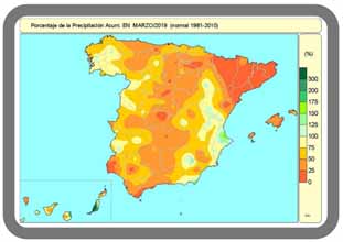 Ha sido el mes de marzo con la media de temperaturas máximas más alta de este siglo