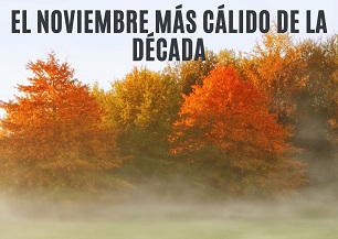 Resumen clima noviembre