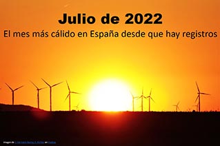 Julio de 2022, extremadamente cálido