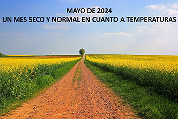 Junio normal en temperaturas y seco en precipitaciones