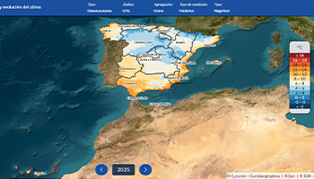 Uno de los visores de la Plataforma Estatal de Servicios Clim&aacute;ticos
