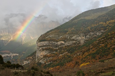 Aspecto otoñal en el Pirineo Aragonés (Torla, 16/11/18)