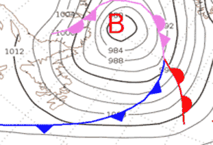 Surface pressure charts