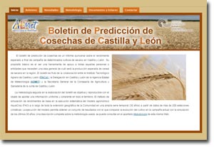 Boletín de predicción de cosechas para Castilla y León